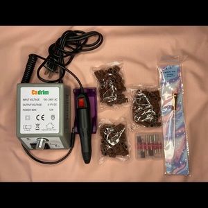 Electric Manicure Pedicure Kit Drill
